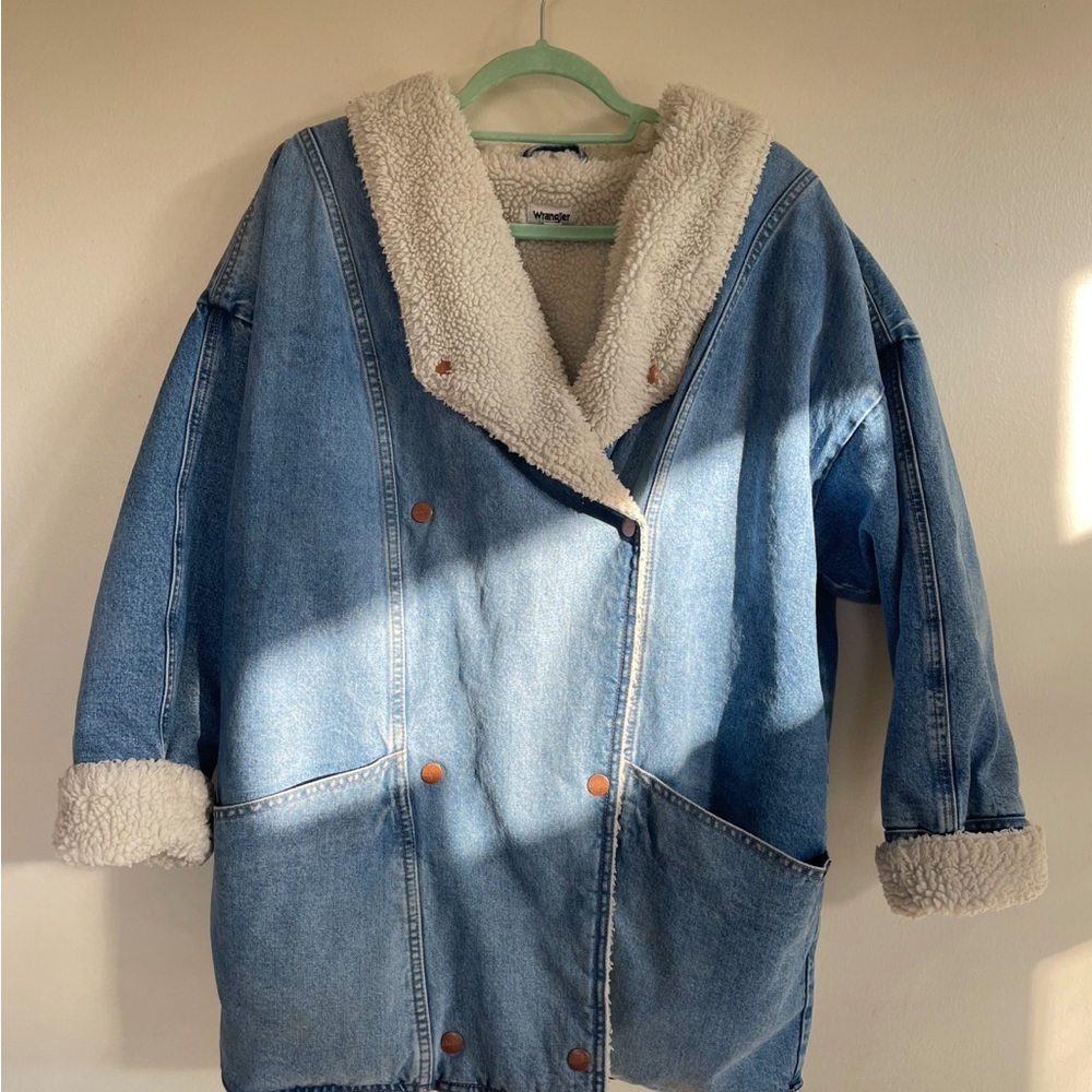 Wrangler Sherpa-Lined Chore Coat